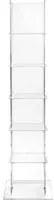 Mobiletto 5 Ripiani Babel 35x152x30cm trasparente Iplex