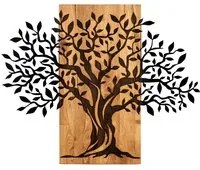 Albero decorazione da parete 72x58 cm