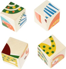 Cubi giocattolo in legno Wild Wonders – Rex London