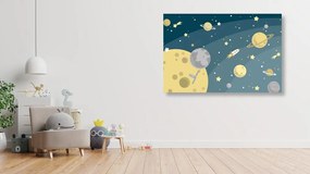 Stampa su tela – Viaggio straordinario nello spazio