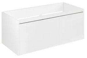 Mobile da bagno sotto lavabo Cielo bianco lucido L 100 cm 1 cassetto 1 anta, lavabo non incluso