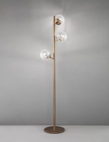 3-light floor lamp - Global - 262.733.04 - Metal Lux Bronzo