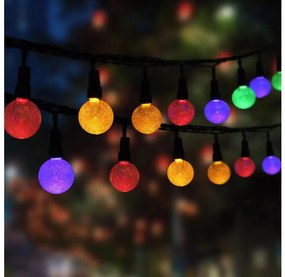 Globo 36352-20 - LED RGB Solare catena 20xLED/0,06W/3V 770 cm IP44