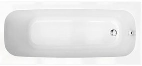 Vasca rettangolare Tag bianco 75 x 170 cm