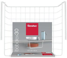 Cestino in acciaio sospeso - Metaltex