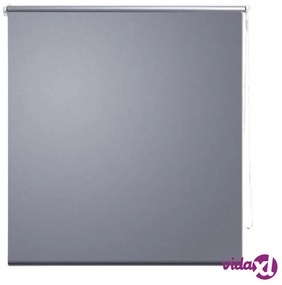 vidaXL Tenda a Rullo Oscurante 100 x 175 cm Grigio