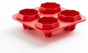 Stampo in silicone rosso Fortune Pyramids - Lékué