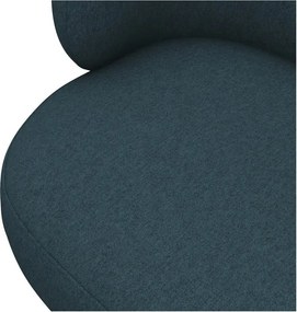 Poltrona color petrolio Hina – Makamii