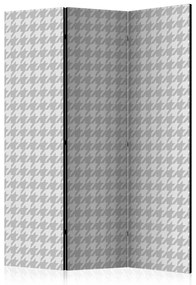 Paravento Pepita (3 części) - composizione unica su sfondo grigio