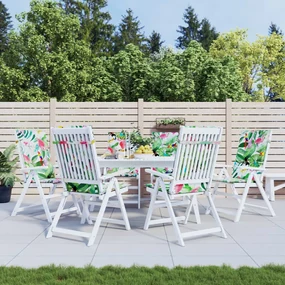 Cuscini Per Sedia Con Schienale Alto 6pz Multicolore İn Tessuto /