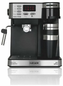 Caffettiera Express a Leva Haeger CM-145.008A Multicolore 1,2 L