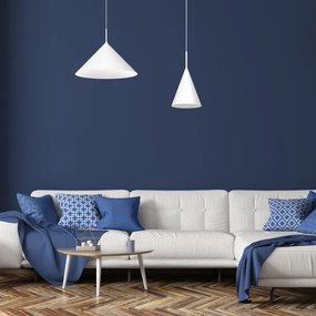 Lampada sospesa a cavo CAPITAL 1xGX53/15W/230V Ø 46 cm bianco