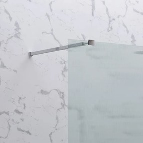 Parete doccia walk in 120 vetro scanalato flute | KW1000FL - KAMALU