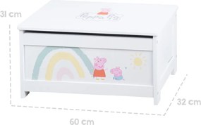 Scatola portaoggetti per bambini 60x32x30 cm Peppa Pig - Roba