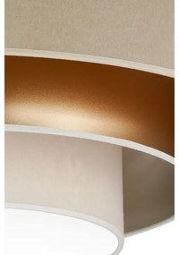 Duolla - Plafoniera LED LUNETA LED/26W/230V diametro 60 cm 4000K beige/oro
