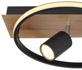 Globo 67309-36 - Plafoniera LED DANNY 2xLED/18W/230V + 2xGU10/35W/230V