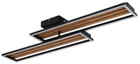 Globo 67358D - Plafoniera LED DAKARI I/30W/230V 3000K 90x21 cm