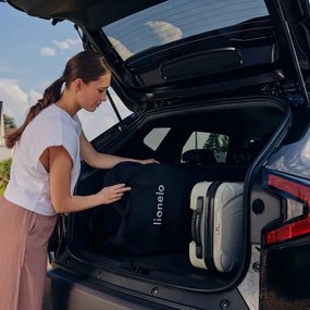 Lionelo - Passeggino sportivo JULIE ONE Nero/Oro