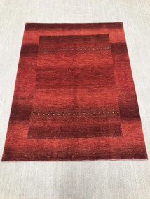 Loribaft Tappeto 160 x 210 Rosso (Iran) Annodato A Mano