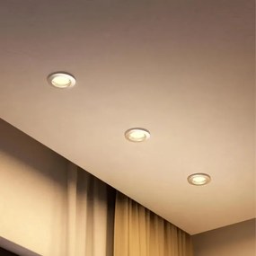 Philips - Faretto da incasso PERIDOT 1xGU10/7W/230V argento