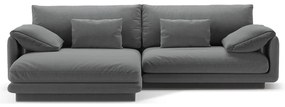 Divano angolare grigio scuro (angolo sinistro) Torino - Micadoni Home