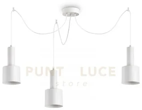 Lampada a sospensione holly sp3 bianco