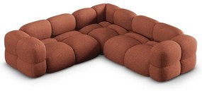 Divano angolare color mattone Loretto – Cosmopolitan Design