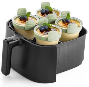 Set di stampi da forno in vetro 4 pz ø 9,5 cm – Lékué
