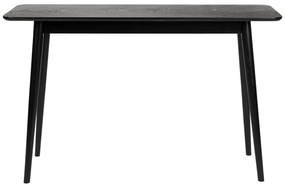 Tavolo consolle nero 40x120 cm Fabio – White Label