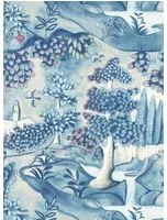 Zoffany Tapete Verdure - Indigo
