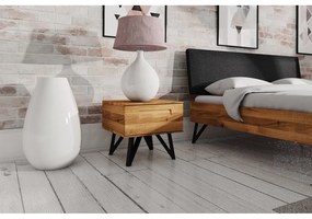 Comodino in legno di quercia Golo - The Beds