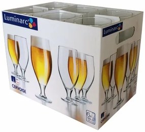 Bicchieri da Birra Luminarc Spirit Bar Trasparente Vetro 500 ml 6 Unità (Pack 6x)