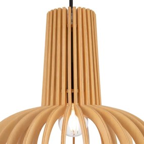 Maytoni MOD193PL-01W - Lampadario a sospensione con filo ROOTS 1xE27/40W/230V diametro 22,5 cm beige