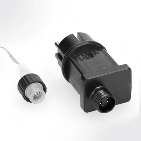 Brilagi - Catena luminosa natalizia LED da esterno 150 LED 5 m IP44 bianco freddo effetto fuochi d'artificio