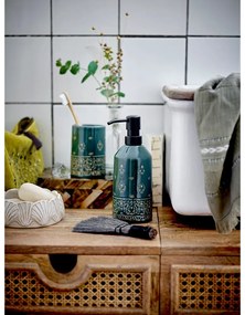 Set di accessori da bagno in gres verde Cheran - Bloomingville