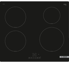 Bosch - piano cottura a induzione 60 cm 4 fuochi 4600 w nero - PUE61RBB5E