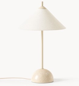 Lampada da tavolo con base in marmo Vica