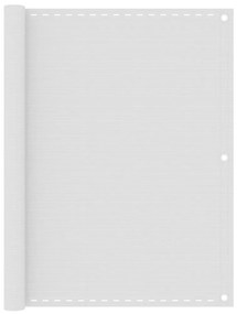 Paravento Da Balcone Bianco 120x400 Cm İn Hdpe /
