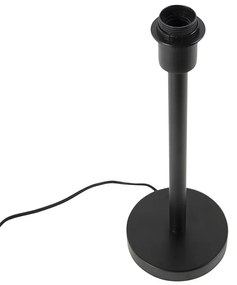 Lampada da tavolo moderna nera senza paralume - Simplo