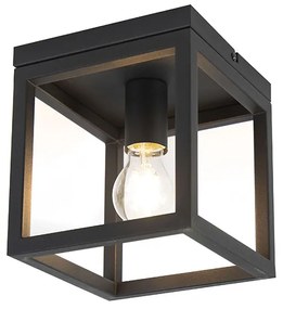 Lampada a sospensione industriale nera - Cage