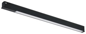 Barra Faretto Led lineare da binario magnetico 16mm Lounge 10W nero 35cm Bianco neutro 4000K M LEDME