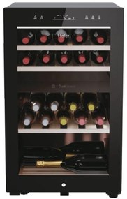 Cantinetta Vino Haier HWS42GDAU1 con Compressore Libera Installazione Luci 3D Natural Airflow System Nero