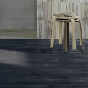 Piastrella da pavimento interno 30 x 60 cm Sp. 8 mm rettificato Sonik Black in gres porcellanato smaltato opaco nero traffico intenso (pei 4/5) R9 1.44 mq