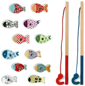 Gioco di pesca magnetica - pesce colorato
