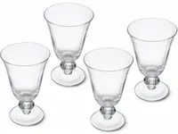 Set 4 bicchieri calice vino bianco Salerno Mikasa