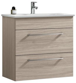 Mobile sottolavabo e lavabo Giò olmo rousseau L 61 x H 61.5 x P 40 cm 2 cassetti