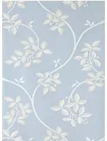 Farrow & Ball Carta da parati Ringwold - Parma Gray/ All White/ Matchstick