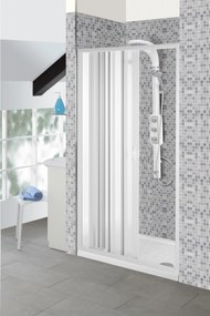 Box Doccia a Soffietto Est.80/90 Feridras "Aurora" Bianco