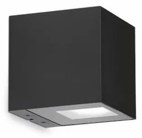 Arca W100 LED Applique da Parete da Esterno Up/Down Nero - Antidark