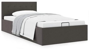 Giroletto Idraulico Contenitore Grigio Scuro Tessuto 90x200cm /